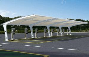 峨山膜结构停车棚