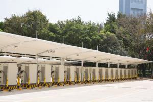 峨山膜结构停车棚