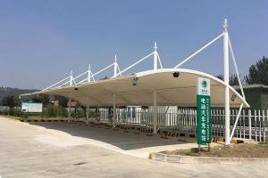 峨山膜结构停车棚